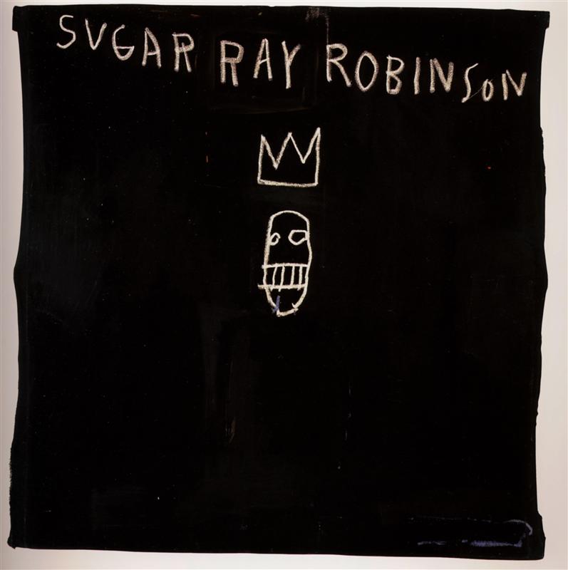 Sugar Ray Robinson, 1982 - Jean-Michel Basquiat